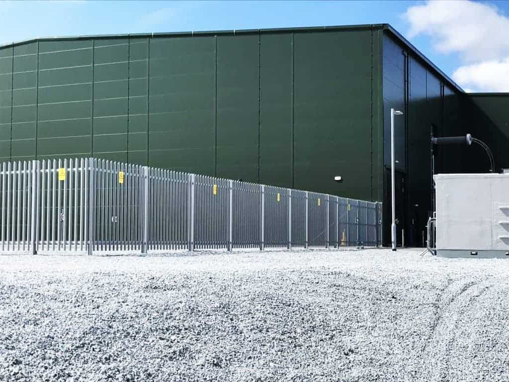 GRP Palisade Fencing